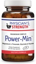 Physician's Strength Power-Min - 90 Capsules - Total Body Support - Magnesium Complex with Magnesium L-Threonate, Glycinate & Taurate - Highly Absorbable - 30 Servings