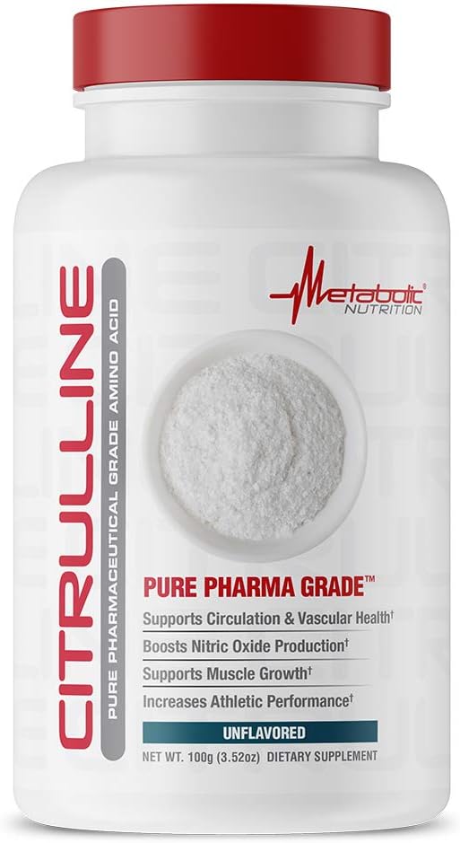Metabolic Nutrition Citrulline, 100 Grams, Powder