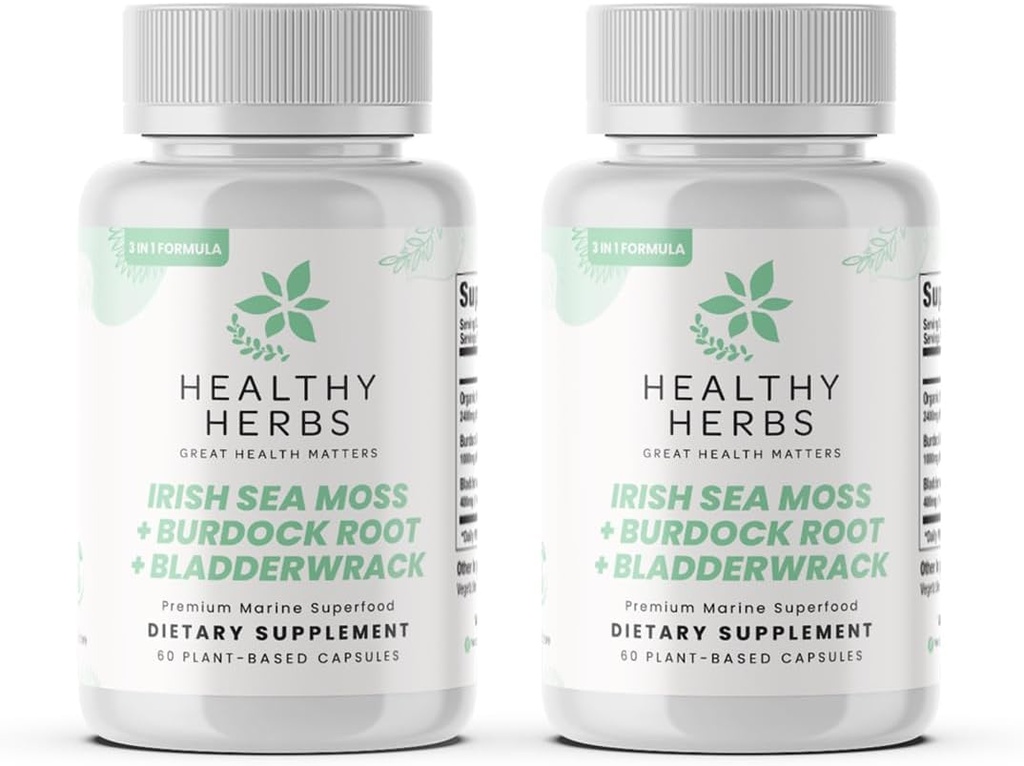 Healthy Herbs Wildcraft Sea Moss Κάψουλες 