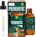 Canis&Cattus Probiotics για γάτες – Υγρά Προβιοτικά γάτας με Digestive Ένζυμα για αέριο, Bloating, Διάρροια & Ανατρεπόμενο στομάχι – Easy-Mix Drops – 2 oz