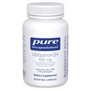 Καθαρές ενθυλακώσεις Ubiquinol-QH - 100 mg CoQ10 - Υποστηρίζει τον Ενεργειακό Μεταβολισμό & την Υγεία της Καρδιάς* - Συμπληρώματα αντιοξειδωτικών Συνενζύμων - Μη ΓΤΟ - 60 κάψουλες Softgel
