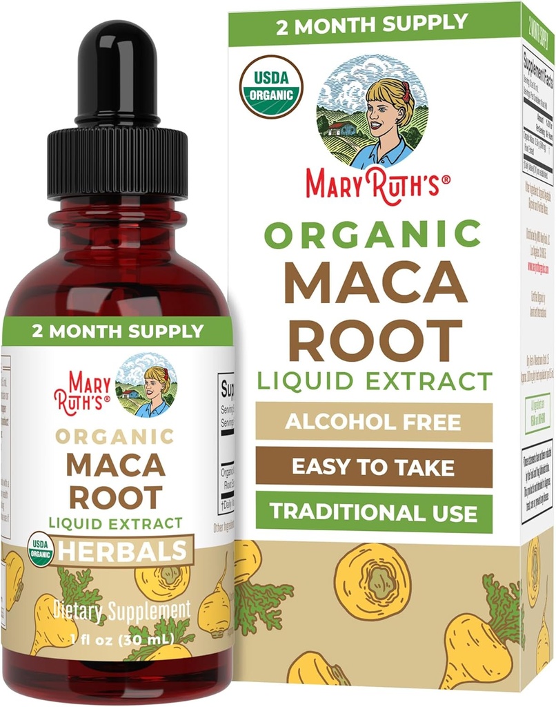 MaryRuth του USDA Organic Maca Root Liquid Drops 
