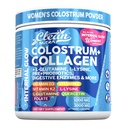 Bovine Colostrum Powder + Collagen Peptides with L-Glutamine L-Lysine Prebiotics Probiotics Digestive Enzymes Vitamin D K2 C Quercetin & Folate | Gut Health Supplement Internal Glow By Clean Nutra