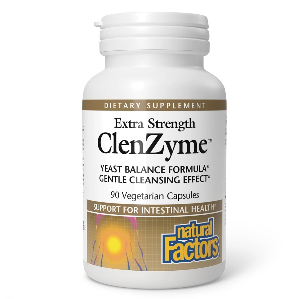 Φυσικοί Παράγοντες, ClenZyme, Φόρμουλα Ισορροπίας επιπλέον δύναμης, 90 κάψουλες