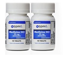 Αξιόπιστα- 1 Εργαστήρια Meclizine 25 mg Γενόσημο Αρρώστια Κίνησης Μπονίνης (100 Μασώμενα Δισκία Κάθε (2- Πακέτο) - Αποτροπή Ναυτία, Έμετος και Ζάλη Προκαλούμενη από Αρρωστία Κίνησης