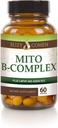 Script Essentials Suzy Cohen, Mito B Complex Dietary Supplement, 5-MTHF, Adeno B12, Methylation Support, Supports Healthy Nervous System, Boost Energy, Vitamin B, 60 Servings