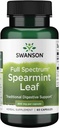 Swanson Spearmint Leaf (Mentha Spicata) - Full Spectrum Herbal Supplement Supporting Digestive Health & Mild Stomach Issues - Natural Formula Supporting Health & Wellness - (60 Capsules, 400mg Each)