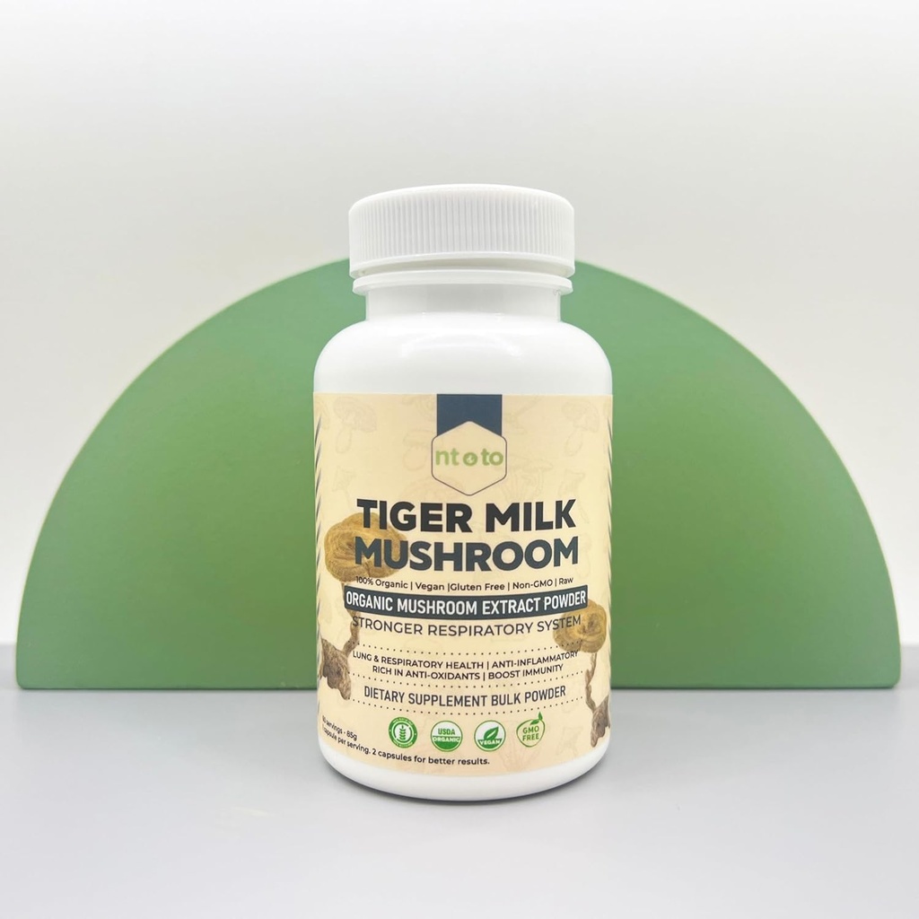 Tiger Mushroom συμπλήρωμα (Lignosus Rhinocerus) 60 κάψουλες 