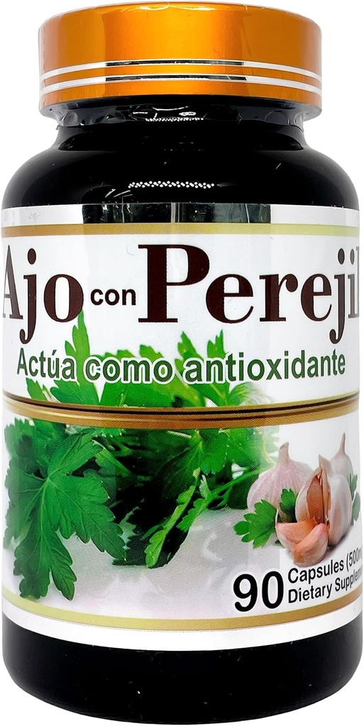 AJO con Perejil (Εκχύλισμα σκόρδου και μαϊντανού) 500mg 45 Μερίδες