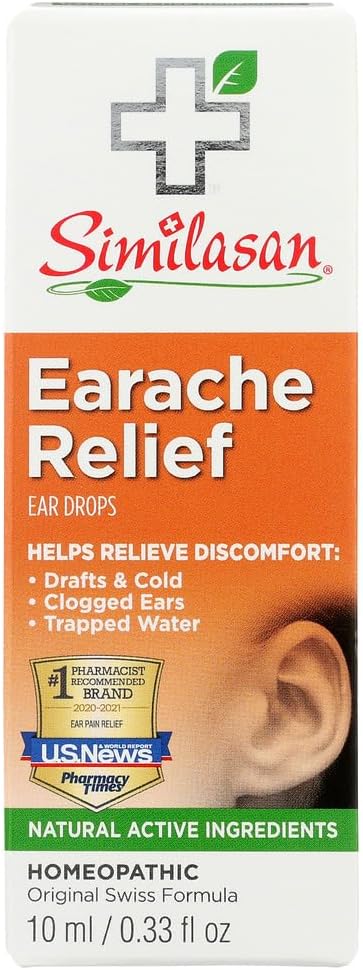 Similasan Earache Relief Drops 0.33 OZ - Buy Packs and SAVE (Pack of 3)