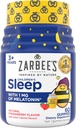 Παιδιά του Zarbee Μελατονίνη Gummies με 1mg μελατονίνη, παιδιά ύπνος Gummy λειτουργεί με φυσικούς κύκλους ύπνου για την προώθηση του ήσυχου ύπνου, χωρίς ναρκωτικά, μη-Forming, φυσική φράουλα, 60 ct