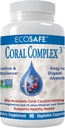 Coral Complex 3 - Coral Calcium 900 mg με Βιταμίνη D3 1200 IU και Μαγνήσιο168 mg - 90 κάψουλες χορτοφάγων