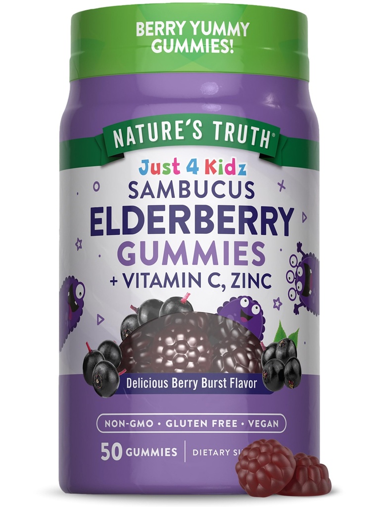Nature's Truth Kids Elderberry Gummies 
