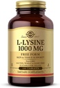 Solgar L- Lysine 1000 mg, 100 δισκία - Ενισχυμένη απορρόφηση και αφομοίωση - Προάγει την ακεραιότητα του δέρματος και των χειλιών - Υποστήριξη κολλαγόνου - Αμινοξέα - Μη ΓΤΟ, Vegan, Χωρίς γλουτένη - 100 Σερβιέτες