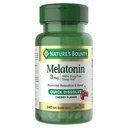 Nature's Bounty Melatonin 3mg Quick Dissolve, Sleep Aids, Sleep Aids for Adults, Cherry Flavor, 240 Count (Pack of 1)