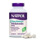 Natrol Melatonin 3 mg Time Release, Συμπλήρωμα Διατροφής για να ελαχιστοποιήσετε Wake Ups, Nighttime Sleep Aid, 100 Tablets, Μέχρι 100 Day Supply