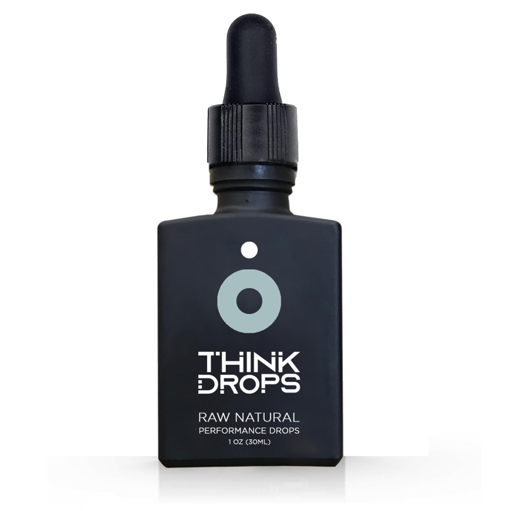 DROP FX Think Drops - Fast-Absorbing L-Θεανίνη & Ashwagandha Liquid Focus Supplement, Φυσικό Nootropic για ενισχυμένη μνήμη & Γνωστική λειτουργία