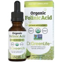 Dr. Green Mom USDA Organic Folinic Acid Drops - 500 mcg per Drop 