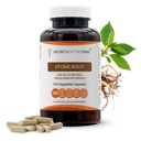 Secrets of the Tribe Stone Root 120 Capsules, 1000 mg, Responsibly farmed Stone Root (Collinsonia Canadensis) Dried Root (120 Capsules)