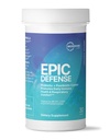 Microbiome Labs EpicDefense Probiotic + Postbiotic Combo - Immunobiotic Formula with LGG, BB-12 & Epicor - Daily Immune System Support - Respiratory Comfort - Gut Health Support (30 Capsules)