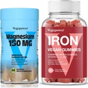 Vegan Iron Gummies + Magnesium Gummies 