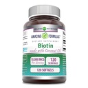 Amazing Formulas Biotin με Extra Virgin Organic Coconut Oil Supplement 