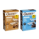 Quest Διατροφή μίνι μπαρ πρωτεΐνης Bundle, σοκολάτα τσιπ Cookie Dough και τα cookies & Κρέμα, υψηλής πρωτεΐνης, χαμηλής υδατανθράκων, Keto φιλικό, 14 μετρούν το καθένα