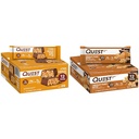 Quest Διατροφή Crispy Σοκολάτα Φυστικοβούτυρο Hero Protein Bar, 18g Πρωτεΐνη & Σοκολάτα Φυστικοβούτυρο Bars, Υψηλή Πρωτεΐνη, Χαμηλή Καρβίδα, Χωρίς Γλουτένη, Κετό Φιλικό, 12 Count