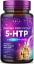 5-HTP συμπλήρωμα - 200mg ανά υπηρεσία - Extra Strength 5HTP από Griffonia Simplicifolia - Υποστηρίζει ξεκούραστο ύπνο, φυσική ηρεμία & υγεία του εγκεφάλου - 5 hydroxytryptophan - Εμφιαλωμένο στις ΗΠΑ - 120 κάψουλες
