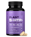 Nootrix Organic Plant 5 HTP+ Supplement | Supports Memory, Mental Focus, Cognitive Health & Energy | Promotes Healthy Mood & Brain Function | Vitamin B6 & L Theanine | 120 Capsules