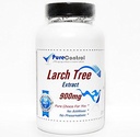 Εκχύλισμα Δέντρου Larch 900mg Arabinogalactan (AG) // 90 Κάψουλες // Καθαρό // με Συμπληρώματα Καθαρού Ελέγχου