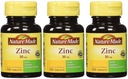 Nature Made Zinc 30 mg - 100 Tablets, Pack of 3