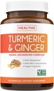 Turmeric and Ginger Supplement (Non-GMO) 1980mg Serving - Turmeric Curcumin with Black Pepper Bioperine, Ginger Extract, and 95% Curcuminoids Powder - Tumeric Joint Supplement - 90 Κάψουλες