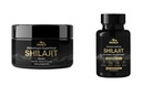 Well Being Mora Himalayan Shilajit Resin (30g) + Vegan Shilajit Capsules (60 Count) | 75%+ Fulvic Acid & 85+ Trace Minerals | Mineral-Rich Supplement Bundle for Men & Women