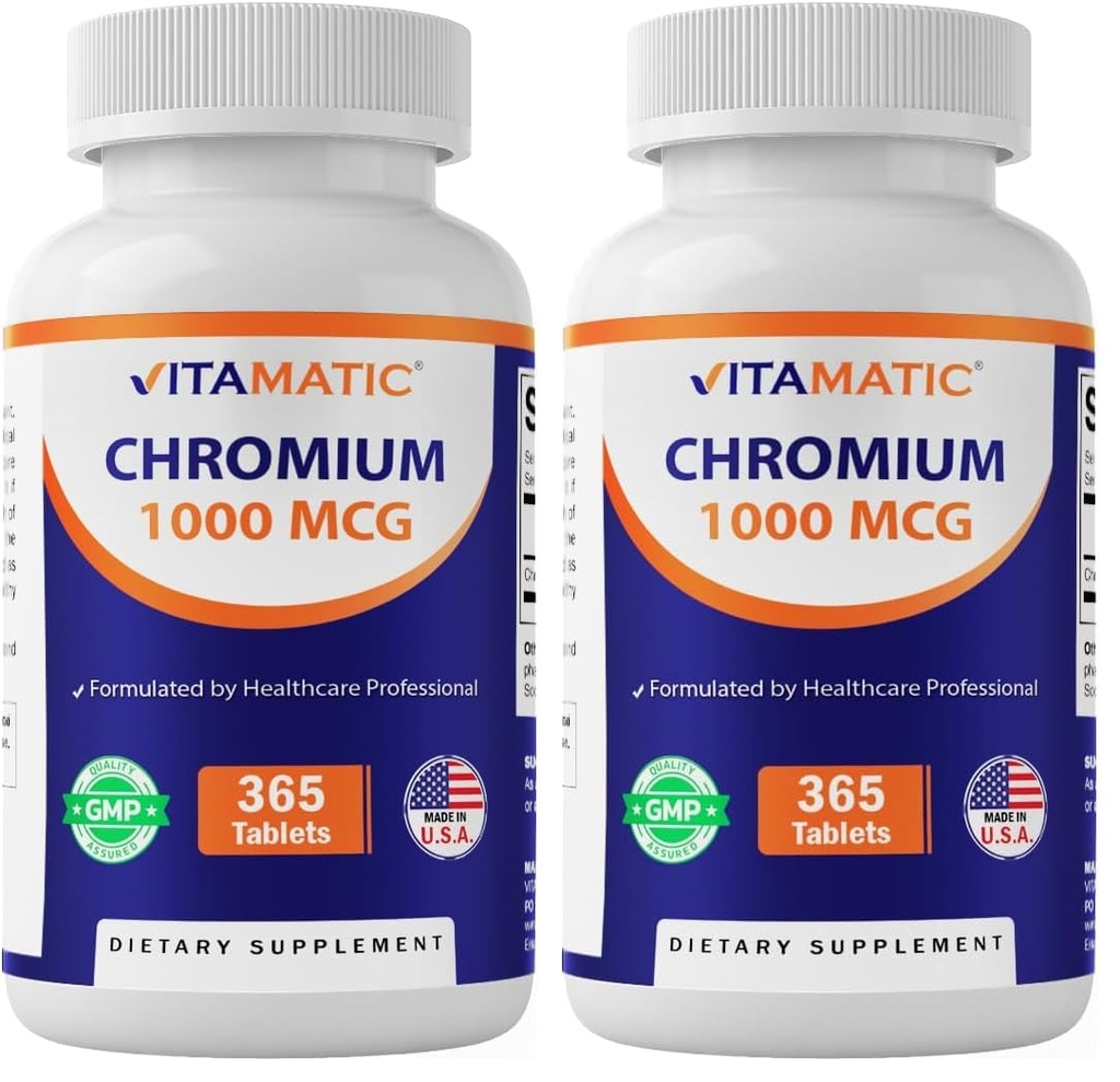 Vitamatic Chromium 1000 mcg 
