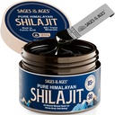 Pure Imalayan Shilajit Resin – 500 mg Μέγιστη Δύναμη Οργανικό Σύμπλεγμα Οξέων Fulvic για Άνδρες & Γυναίκες – Εργαστήρι Δοκιμασμένο με 85+ Ίχνη Ορυκτών – Ενέργεια, Σταμίνα & Ψυχική Απόδοση – 30 g Jar