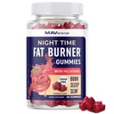 Night Time Fat Burner Gummies με μελατονίνη για ύπνο & απώλεια βάρους Υποστήριξη 