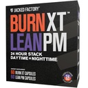 Jacked Factory Burn-XT + Lean-PM Kit – 24ωρη σύνθεση σώματος & Μεταβολισμός Στοίβα στήριξης – Ημέρα & Νυχτερινή Φόρμουλα – 60 Count, 2 Pack