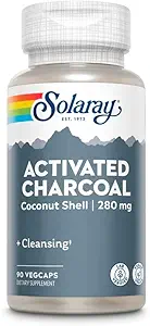 Solaray ενεργοποιημένο καρβίδιο 280mg 