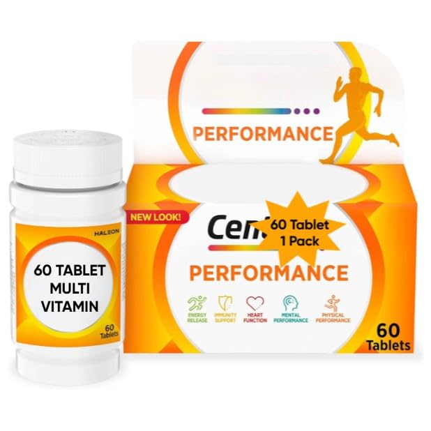 Centrrum Performance Tablets 60ct – Adult Multivitamin for Energy, Immune Support & Daily Wellness