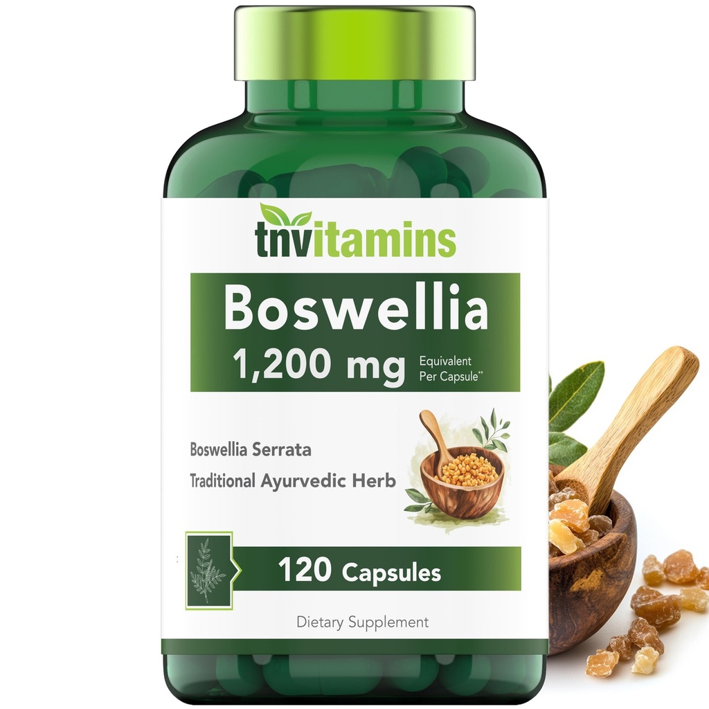 tnvitamins Boswellia Extract Κάψουλες, 120 Count 