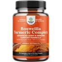 Boswellia Εκχύλισμα κάψουλες με Turmeric - Advanced Immune Health Supplement - Turmeric & Boswellia Serrata Κάψουλες 500mg ανά υπηρεσία για το σώμα Detox & Healthy Joints - 90 Count