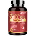 NATURE TARGET Krill Oil 2000 mg με Omega-3 EPA & DHA με συμπλήρωμα Ασταξανθίνης, Choline - Υποστηρίζει καρδιά, εγκέφαλο, συμμετοχή, υγεία ματιών, μη-GMO, χωρίς γλουτένη, 120 Softgels (60 εξυπηρετούν)