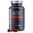 100% Καθαρό Βιολογικό Λάδι Κριλ 1000mg, 60-Ημέρα, Συμπλήρωμα Ωμέγα 3, Υψηλότερη συγκέντρωση 56% Φωσφολιπίδια, Άγρια Πιάστηκε, Βιώσιμη Ιχνηλάσιμη Ανταρκτική Ωμέγα 3, Ασταξανθίνη, Καρδιά, Κανένα ιχθυέλαιο