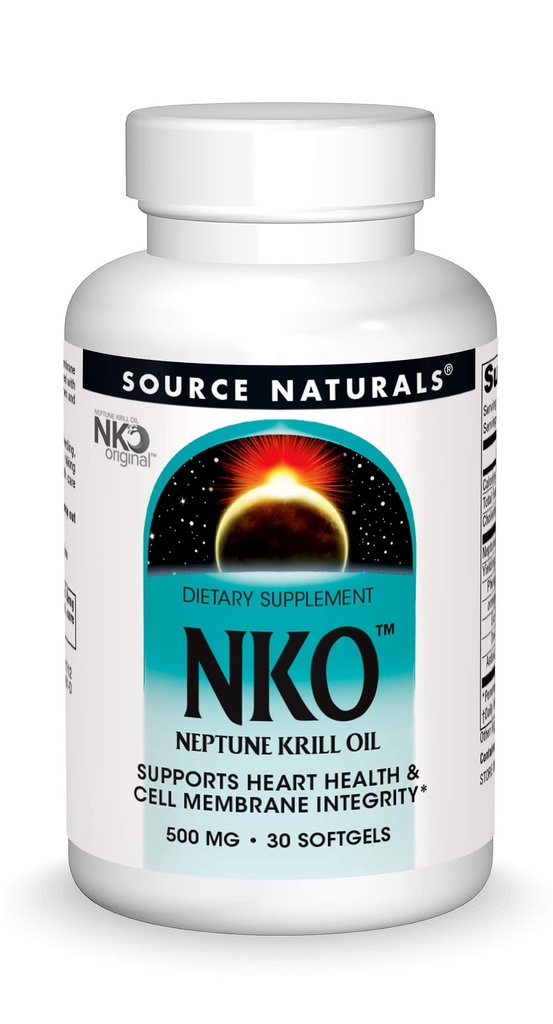 Πηγή Naturals NKO Neptune Krill Oil 500mg - 30 Softgels