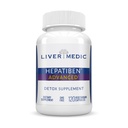 Hepatiben Liver Detox Cleanse Όλα τα φυσικά συμπλήρωμα με γαϊδουράγκαθο γάλακτος, Silybin, NAC, Choline, MSM, κουρκουμά, βερβερίνη, Glutathione Alpha Lipoic Acid Vegan NonGMO 120 κάψουλες 1500mg