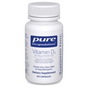 Pure Encapsulations Βιταμίνη D3 25 mcg (1. 000 IU) - Συμπλήρωμα Υποστήριξης Οστών, αρθρώσεων, μαστού, καρδιάς, παχέος εντέρου & ανοσοποιητικής υγείας - με Premium Βιταμίνη D - 60 κάψουλες