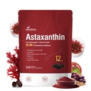 10 σε 1 Ασταξανθίνη 12mg Συμπληρώματα, 4 Μήνες Προμήθεια, Ασταξαντίνα Αντιοξειδωτικό από το Fresh Haematococcus Pluvialis, Περιέχει Λυκοπένιο, Σπόροι σταφυλιού, Βιταμίνη Ε, & More Υποστηρίζει τα μάτια, τις αρθρώσεις, την υγεία του δέρματος