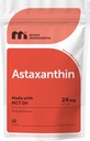 Micro Ingredients Astaxanthin 24mg with MCT Oil, 60 Softgels, 2 Month Supply | Max Strength Astaxanthin Antioxidant Supplements | Fresh Microalgae Source | Non-GMO, Gluten Free, No Soy