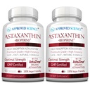 Εγκεκριμένη Ασταξανθίνη Science® 12 mg - Επιπλέον δύναμη Αντιοξειδωτικό - Υποστηρίζει την καρδιά, τα μάτια, το δέρμα - 180 κάψουλες Vegan - 6 μήνες προσφοράς